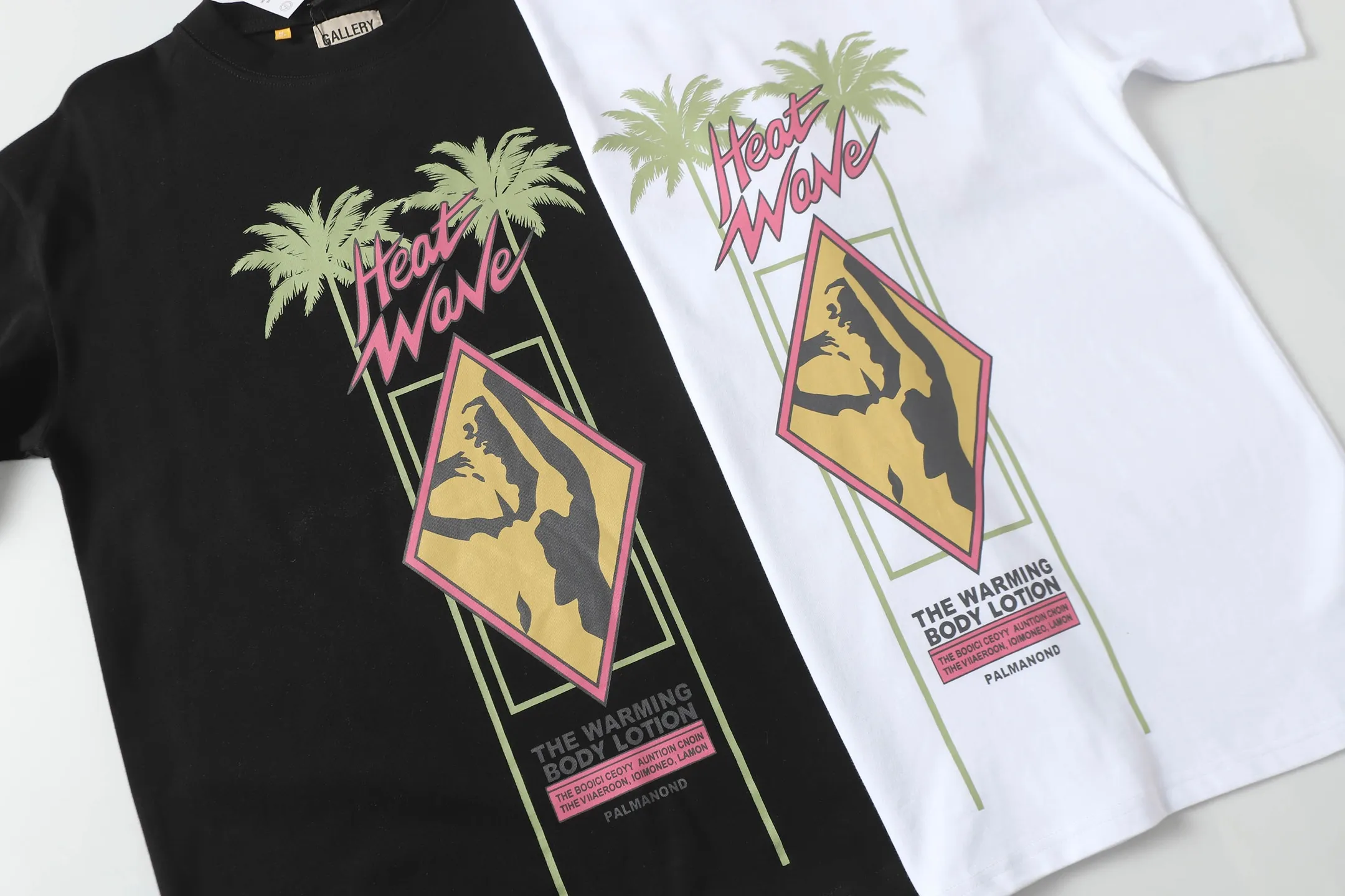 GALLERY.DEPT Summer new short-sleeved model number: D3329P110 Color: black white Size: S M L XL